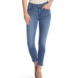 Madewell High Rise Skinny Jeans